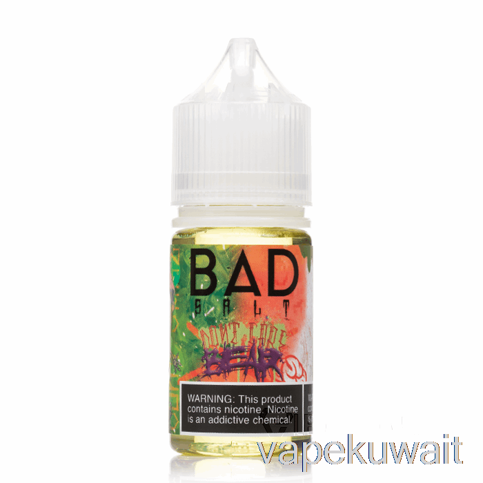 لا تهتم الدب - الملح السيئ - 30 مل 45 ملغ نظام جراب Vape